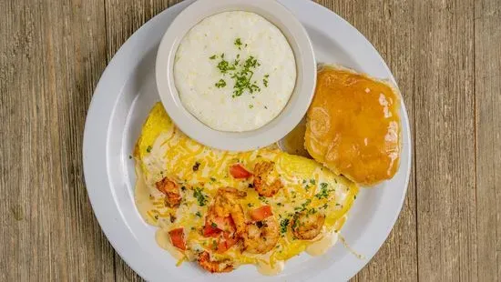 Seafood Omelette