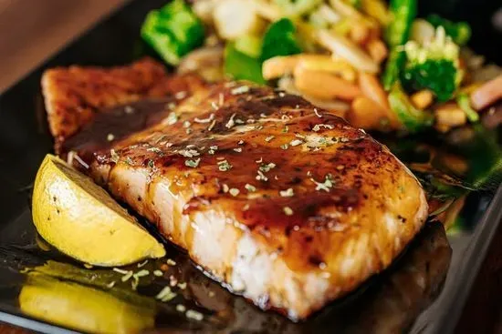 MangoTeriyaki Salmon