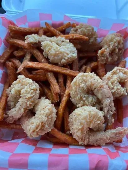 Fried Shrimp Basket (8)