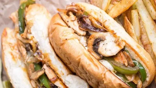  Chicken Philly with Wings (10 Pieces)