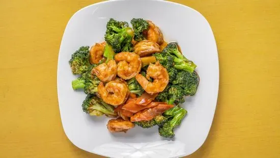 C12. Shrimp with Broccoli