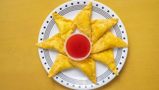 7. Fried Crab Rangoon (8)