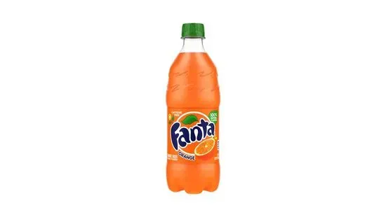 orange fanta bottle 