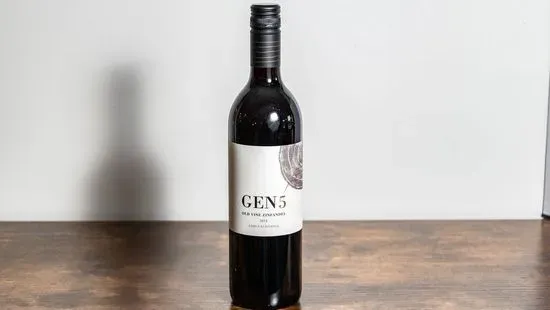 Gen5 2018 Old Vine Zinfandel 14.9% ABV