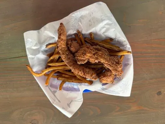 Chicken Strips Basket- 3 Pieces (GF)