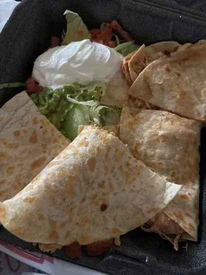 Shredded Chicken Quesadilla