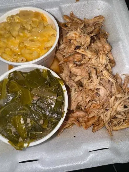 Smoked Pulled Chicken Plate