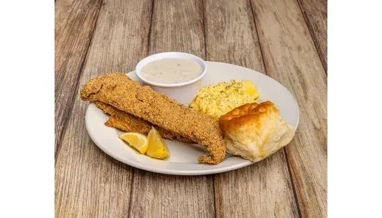 Fried Fish & Grits