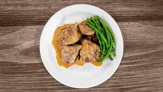 French-Style Pepper Beef Medallions