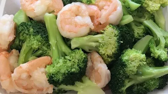 D26. Shrimp with Broccoli