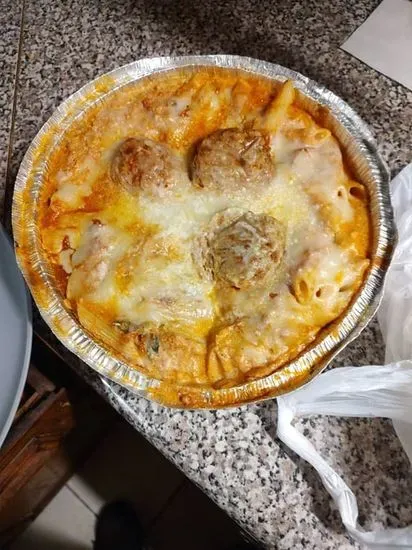 Baked Ziti Meatballs