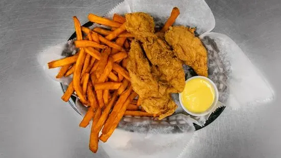 Hand-breaded Chicken Tender Basket