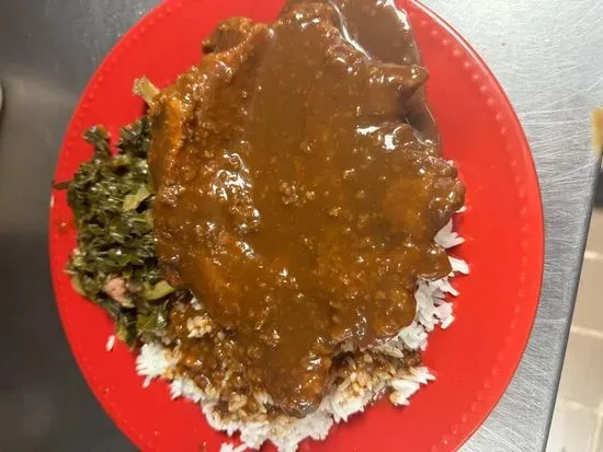 Smothered or Fried Pork Chop (1)