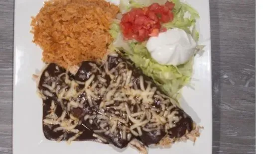 Enchiladas Poblanas Plater