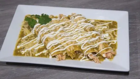 Enchiladas Suizas Plater