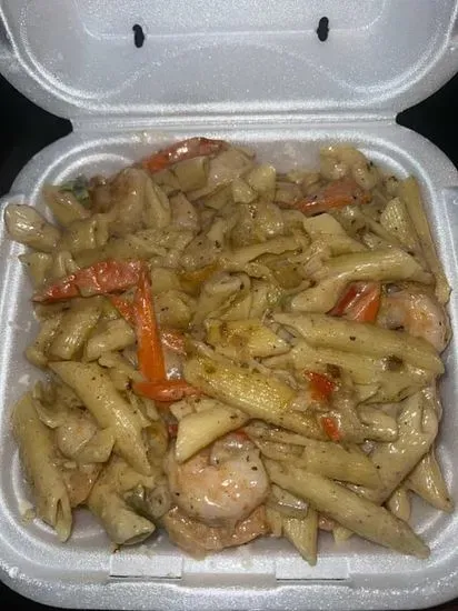 Jerk Shrimp Pasta