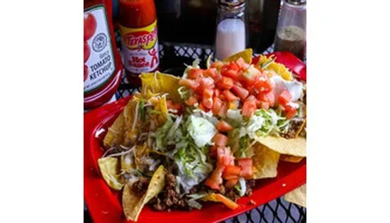 Seasoned Ground Beef Nacho