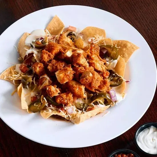 Buffalo Chicken Nachos