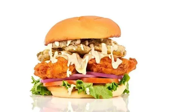 Fried Pickle Chicken Sandwich