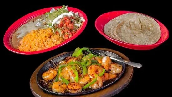 Shrimp Fajitas