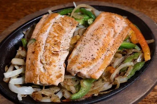 Salmon Fajitas