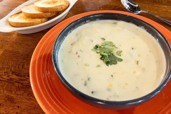 Shrimp & Poblano Corn Chowder