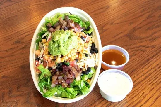 Entree Salad with Handmade Guacamole