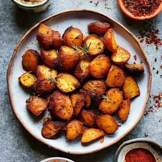 Crispy Papas Fritas Potatoes