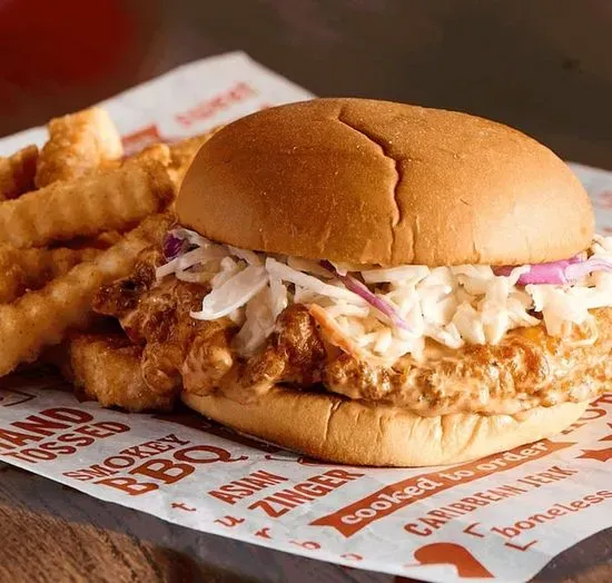 NEW! Angry Ranch Chicken Sandwich