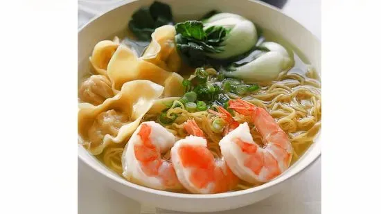 Shrimp and Wonton Noodle Soup