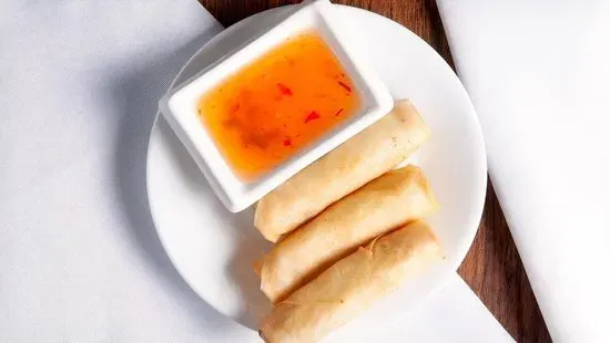 Veggie Spring Rolls (Deep Fried) (3)