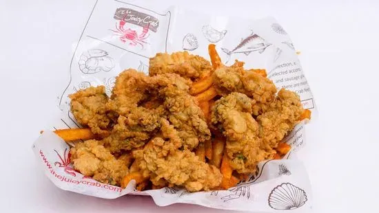 Fried Oyster Bskt  (10)