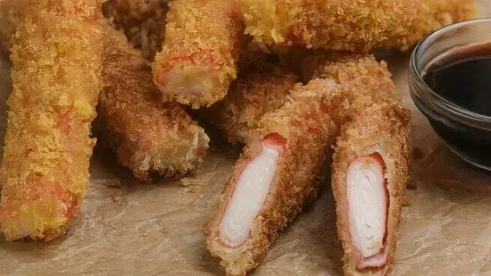 炸蟹条Fried Crab Stick (4 Pieces)