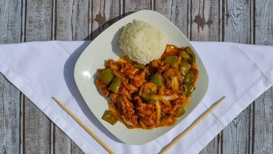 青椒牛Pepper Steak with Onion