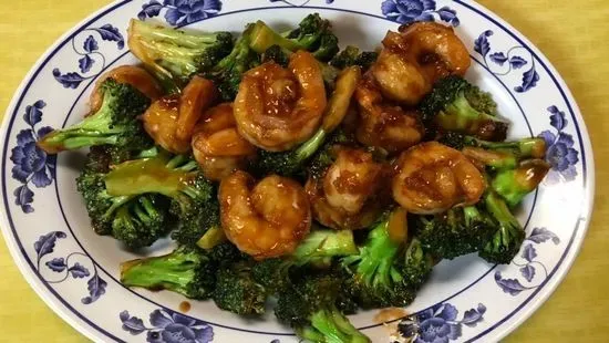 芥蓝虾Shrimp with Broccoli