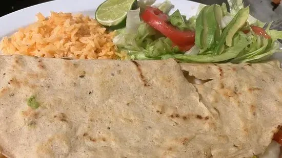 Quesadilla De Camarones-Shrimp quesadilla