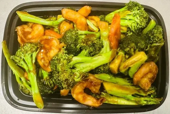 Shrimp with Broccoli