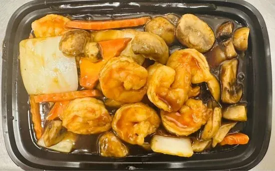 Shrimp with Mushrooms