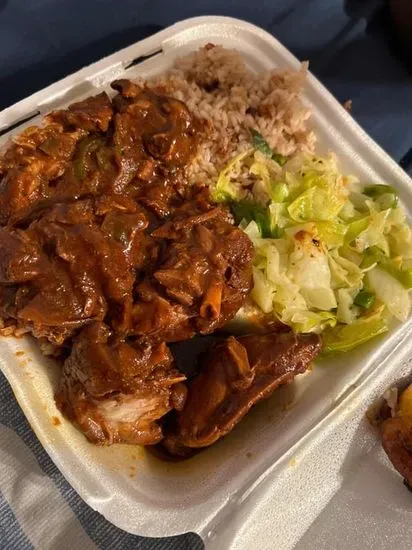 brown stew chicken 