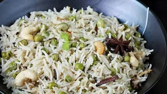 Rice and peas 