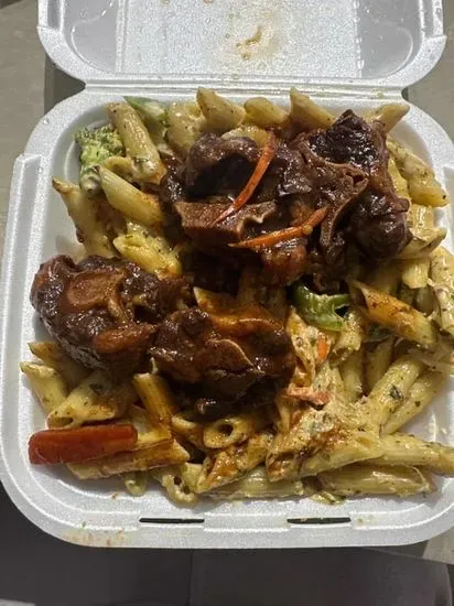 oxtails rasta pasta 