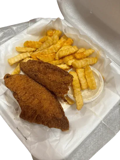 Catfish Basket with Fries