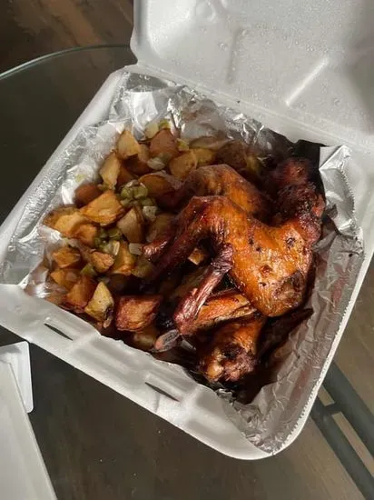 Three Jumbo Smoked Whole Chicken Wings