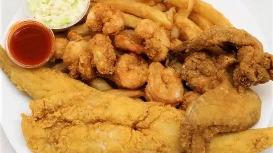 Big Appetite Special (Fish, Shrimp & Chicken)