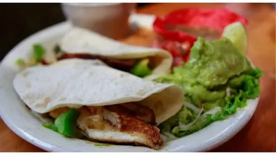 Fajita Tacos Plato