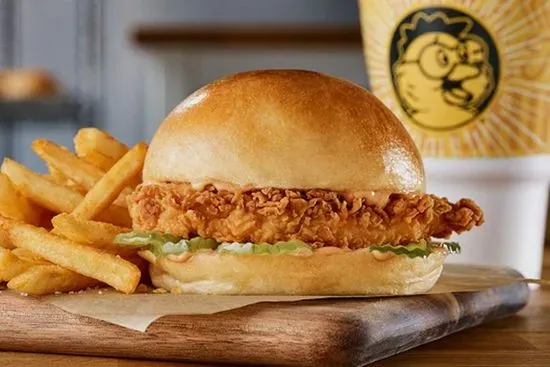 Big & Golden Chicken Sandwich