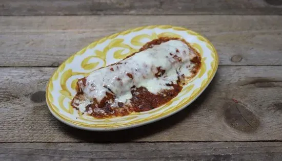 1 Chicken Enchilada with Red Sauce