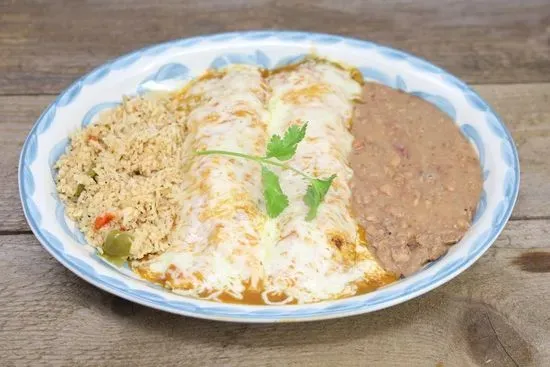 Soft Chicken Tacos (Enchiladas)