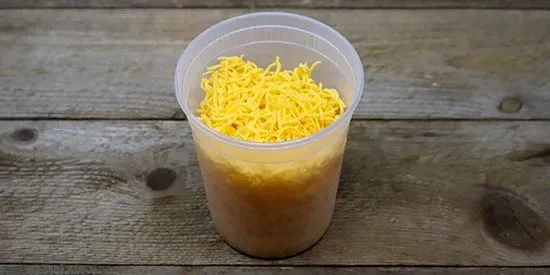 Quart of Shredded Cheddar Cheese