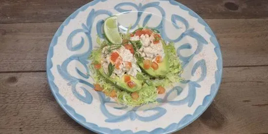 Crab Stuffed Avocado